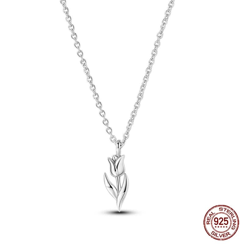 925 Sterling Silver Luminous Firefly Heart Shaped Zircon Pendant Necklace For Women Fashion Anniversary Birthday Jewelry Gifts