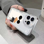 Cute Duck Case for Samsung Galaxy A15 A35 A55 A52 S24 S23 Ultra S22 S21 FE