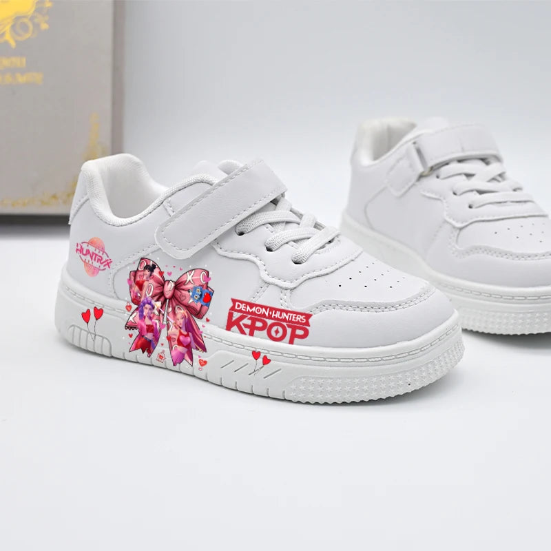 K-pop Girls Fashion trainers Valentine's Day Print Breathable Sport Shoes