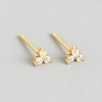 2PCS Stainless Steel CZ Zircon Small Hoop Earrings Men 6mm 8mm 10mm