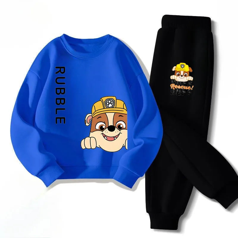 PAW Patrol Boys Sport Pullover and Trousers 2-Piece Spring Sweatsuit
