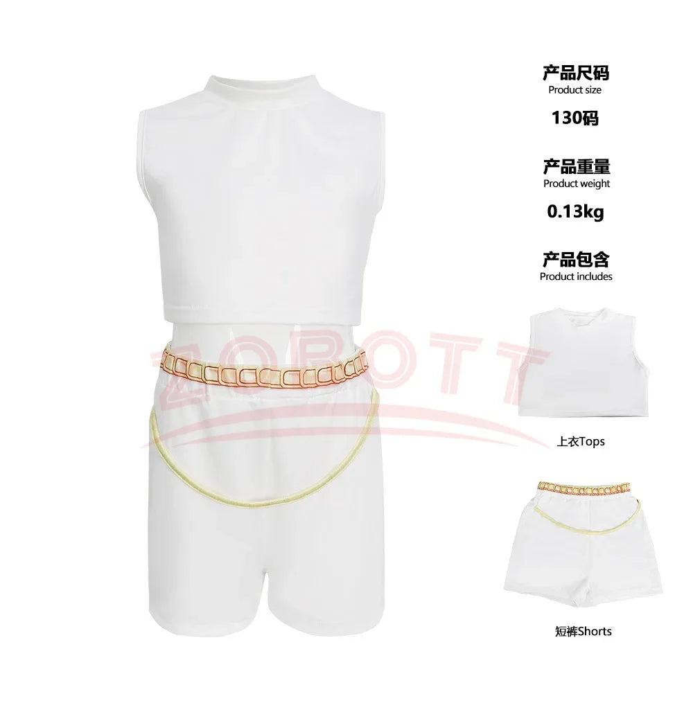 Kids Kpop Demon Hunter Cosplay Rumi Zoey Mira Suit 3D Print Costume Outfit