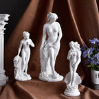 Greek Mythology Goddess Statue Bookshelf Wall Shelves Aphrodite Sculpture Home Decor