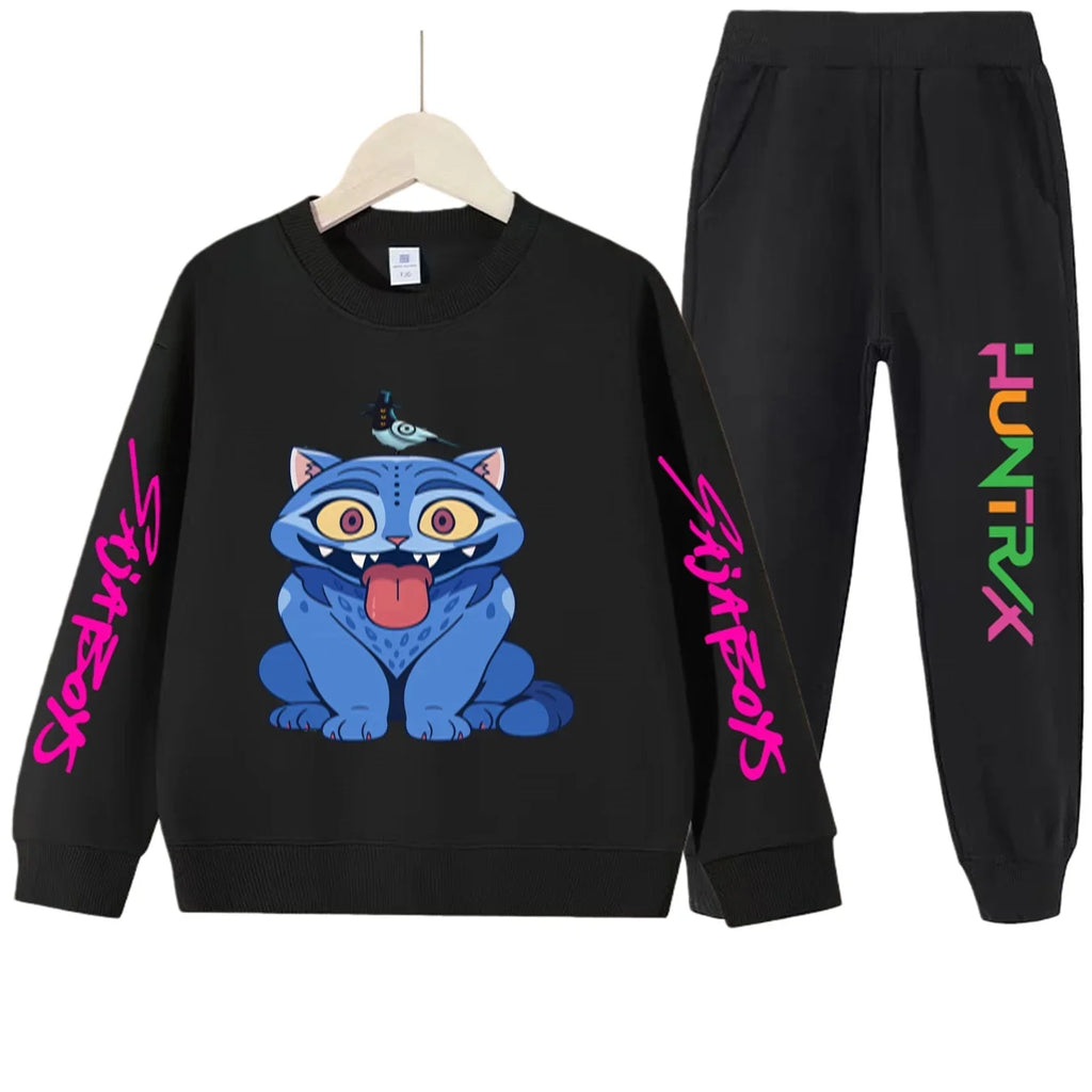 Girls Kpop Demon Hunters Hunter Witch Squad Tracksuit Chic Kids Fashion