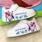 K-pop Girls Fashion White Trainers Student Anti-slip Breathable Sport Shoes