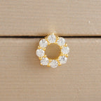 1pc Cartilage Ear Piercing Stud Women Surgical Steel Flat Back