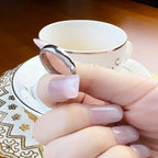 Classic Band Ring 925 Sterling Silver Autumn Fine Jewellery Lovers Gift