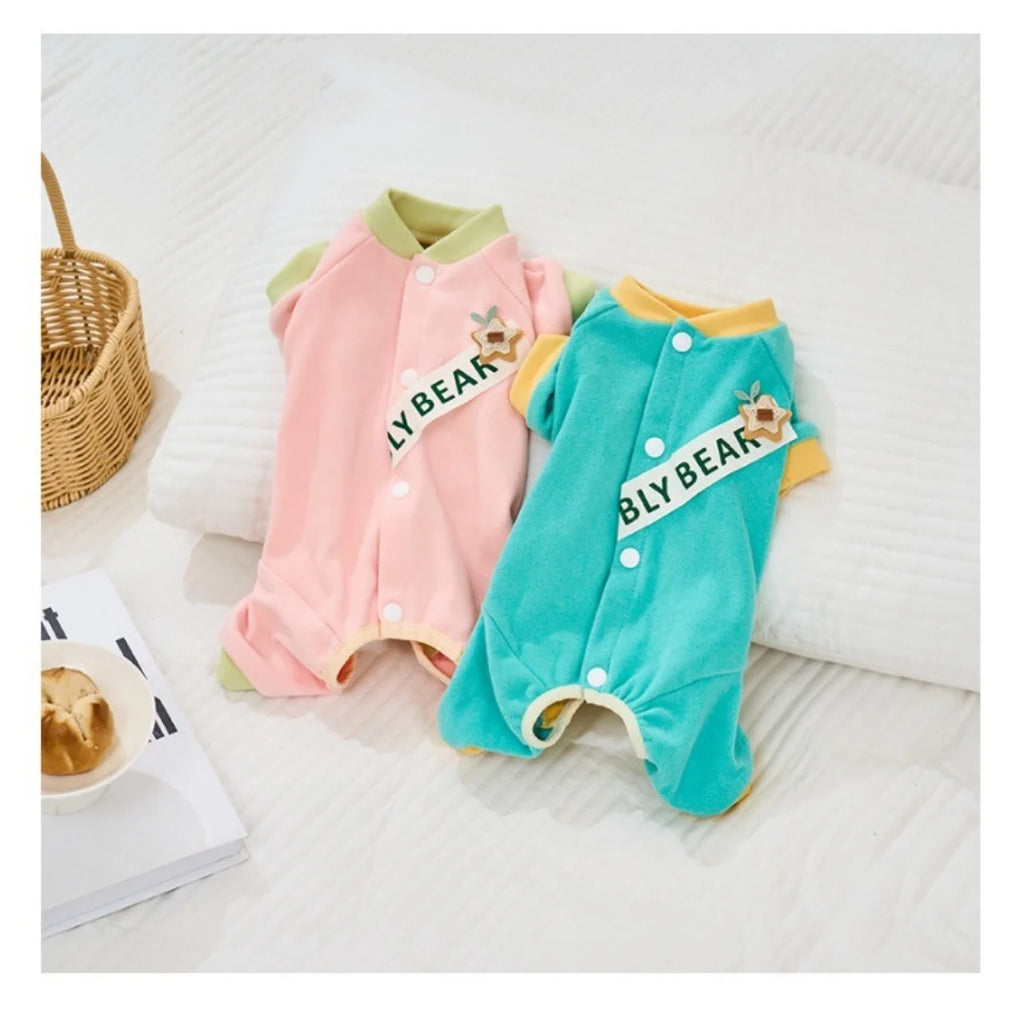 Dog Warm Winter Coat Back Opening Thermal Belly Warmer Puppy Kitten Outfit