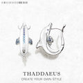 Cute Dolphin Hoop Earrings 925 Sterling Silver Lucky Gift Women