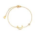 Birthstone Zirconia Thin Chain Link Cross Bracelet Stainless Steel Women's Adjustable Link Stacked Layered Chain Bracelets