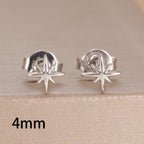 Fashion Minimalist Star Stud Earring 14K Gold Plated Mini Daily