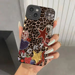 Cheetah Vintage Leopard Star Case for Samsung S25 S24 S23 A16 A54