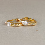 2023 Simple Stainless Steel Round Hoop Earring Colourful Zircon