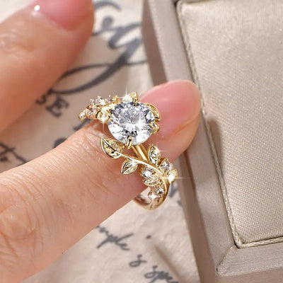 D VVS1 2ct Moissanite Diamond Wedding Band 14K Gold Filled Certified Ring