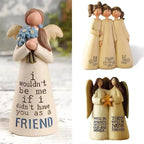 Angel Figurine Resin Statue Friendship Sister Valentine's Day Gift Ship from UK
