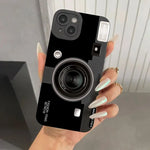 Vintage Camera Silicone Case for Samsung S25 S24 S23 S22 Ultra A16