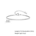 Women Chain Bracelet Silver Color, Stainless Steel Link Stackable Bracelets, Layered Fashion Accessories Gifts