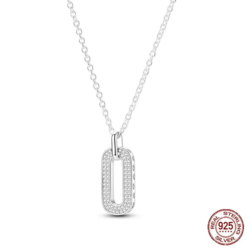 925 Sterling Silver Luminous Firefly Heart Shaped Zircon Pendant Necklace For Women Fashion Anniversary Birthday Jewelry Gifts