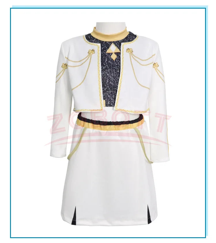 Kids Kpop Demon Hunter Cosplay Rumi Zoey Mira Suit 3D Print Costume Outfit
