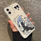 Cute Angel Animals Case for Samsung Galaxy A55 A35 A15 S24 S23 Ultra S22 FE