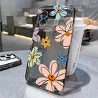 Sunflower Sky Pattern Case for iPhone 16 15 14 13 12 11 Pro Max XR 7 8 Plus