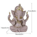 Resin Indian Ganesha Shiva God Statue Lord Hanuman Hindu Buddha Religious Fengshui Decor
