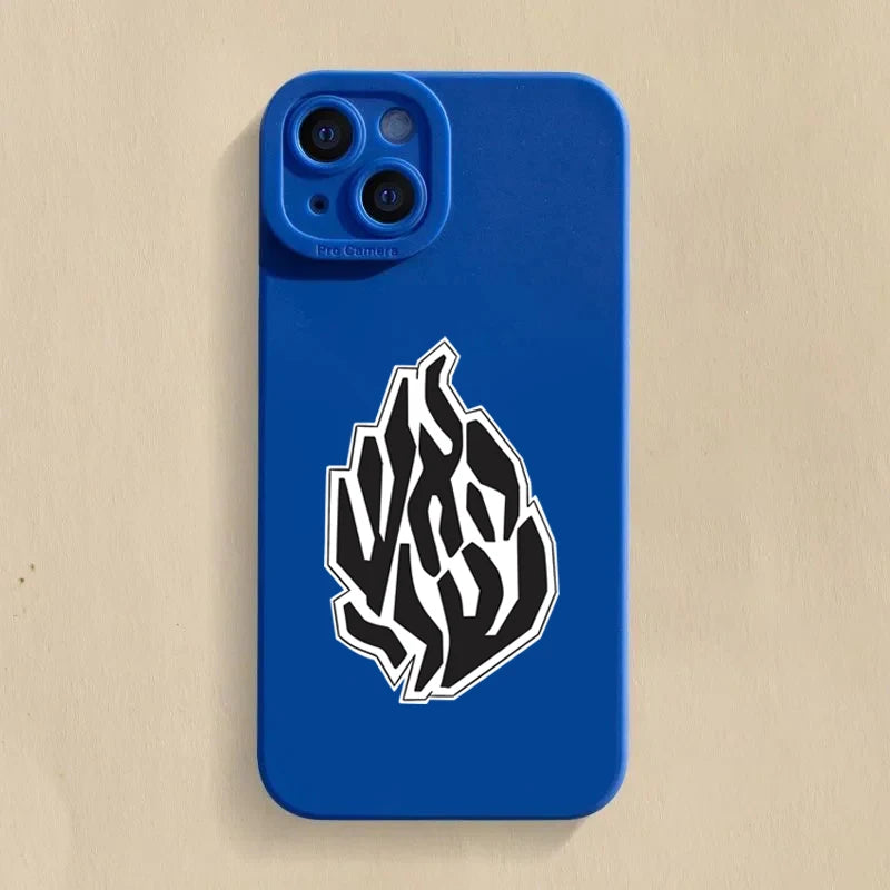 Fashion Black Flame Case for Samsung Galaxy S24 S23 Ultra A54 A34