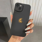 Cartoon Sun Moon Soft Case for Redmi Note 13 12 11 10 Pro Plus