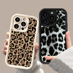 INS Leopard Print Case for iPhone 17 16 15 14 13 12 11 Pro Max XR XS SE2