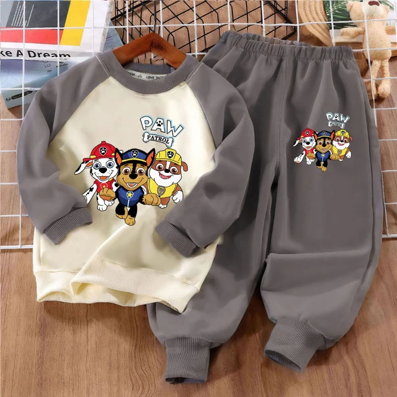 PAW Patrol Boys Spliced Sweatshirt and Trousers 2-Piece Set Sport Clothes