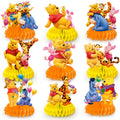 9pc Winnie the Pooh Honeycomb Centerpieces Birthday Table Decor - Ship from UK