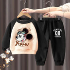 Disney Mickey Mouse Boys Autumn Winter Sweatshirt and Joggers 2-Piece Set