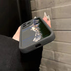 Landscape Mountain Train Case for iPhone 16 15 14 13 12 11 Pro Max XR 7 8