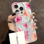 Watercolor Hibiscus Case for Samsung Galaxy A36 A16 A55 A35 S25 S24 Ultra