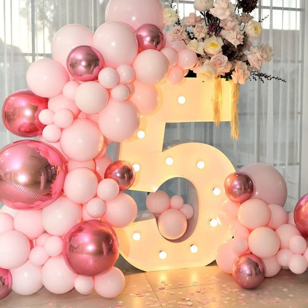 91.5cm Giant LED Light Birthday Number - 1st Birthday, Anniversary, Wedding Decor