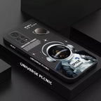 Cartoon Astronaut Case for Redmi Note 13 12 11 Pro Plus 12S 11S