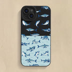Whale Swimming Soft Case for Xiaomi Redmi Note 13 12 11 Pro 12S
