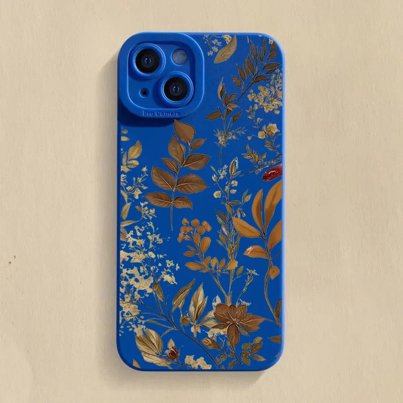 Autumn Leaves Pattern Case for iPhone 17 16 15 14 13 12 Pro Max
