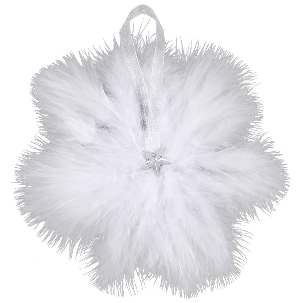 10 Pcs Angel Wings Hanging Ornament Christmas Tree Decoration Angel Wing Pendant Wedding Prop Valentines Day Birthday Decor