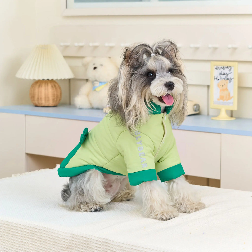 Dog Winter Coat Fleece Jacket Cute Bear Puppy Outfit Warm Winter Clothes