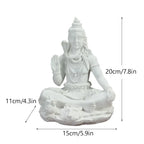 Resin Indian Ganesha Shiva God Statue Lord Hanuman Hindu Buddha Religious Fengshui Decor