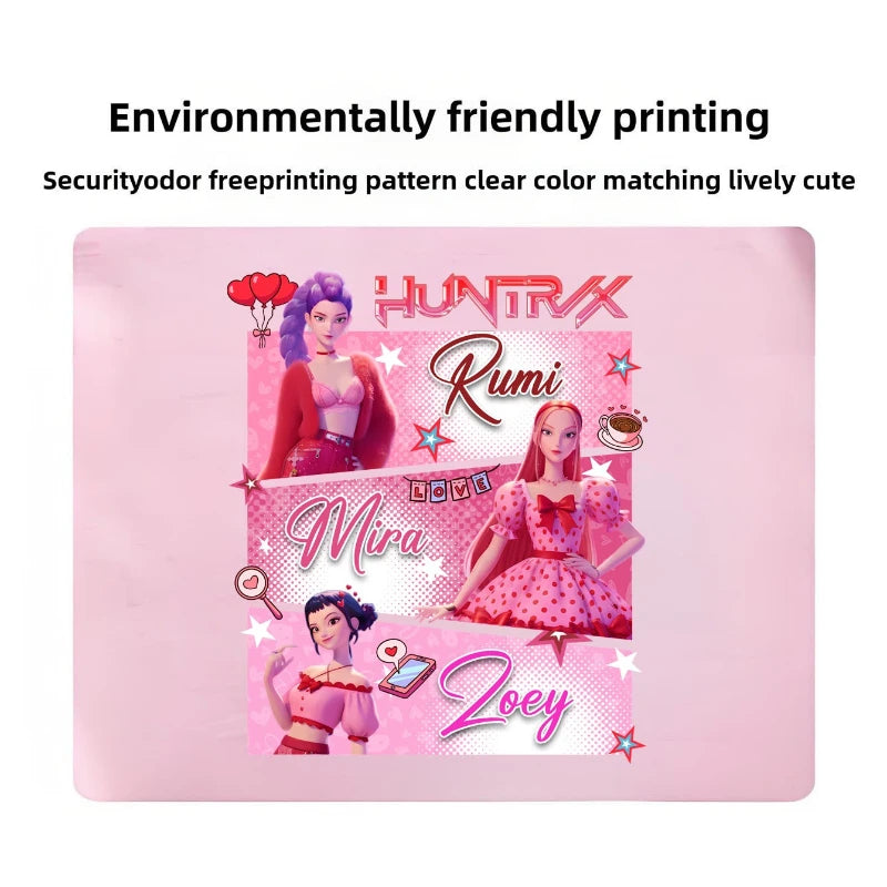 K-pop Girls Summer Short Sleeve Casual Top Cartoon Print T-Shirt