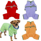 Thick Sherpa Dog Cat Clothes Warm Animal Pajamas Onesie Small Medium Pet