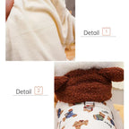 Winter Dog Cat Hooded Vest Jacket, Warm Fleece Lined Windproof Sleeveless Coat for Small Medium Large Pets, Outdoor Cold Weather