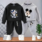 Disney Boys Casual Sweatshirt and Joggers 2-Piece Set 0-8 Years Kids Tracksuit