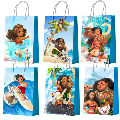 24pc Moana Party Favor Bags Disney Moana Birthday Gift Bags - Ship from UK