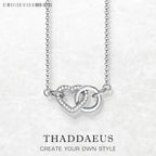 Timeless Love Heart Necklace 925 Sterling Silver Romantic Jewellery Gift