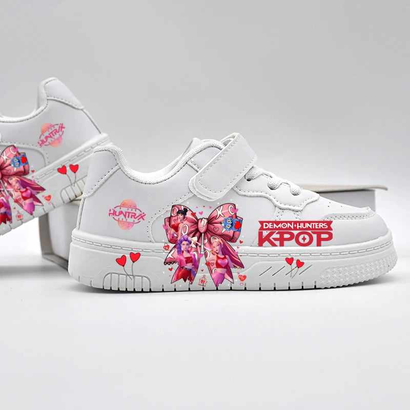 K-pop Girls Fashion trainers Valentine's Day Print Breathable Sport Shoes
