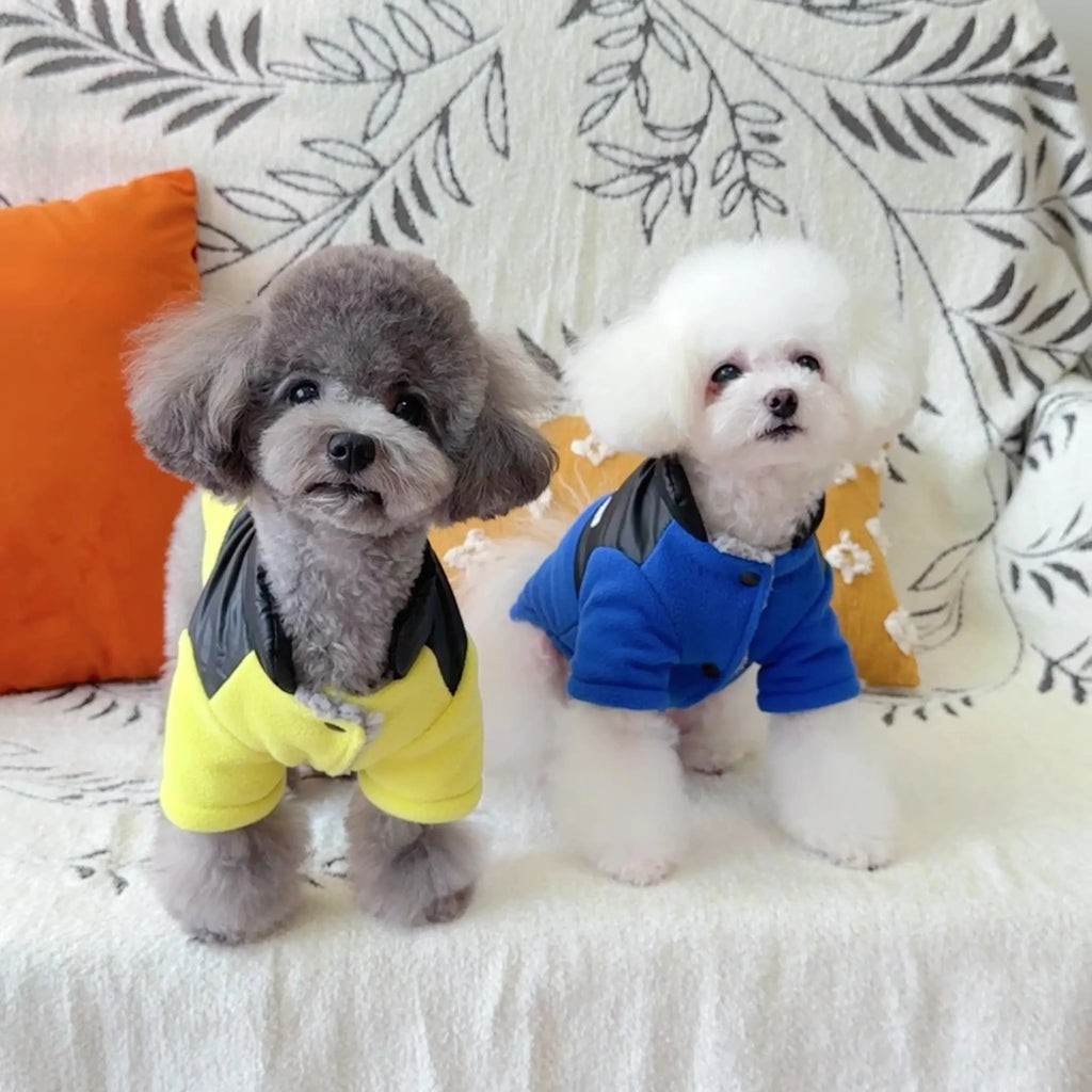 Winter Warm Coat Thick Jacket Dogs Cats Small Medium Breed Puppy Kitten Wear