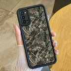 Forest Camouflage Pattern Simple Silicone Cover Case For iPhone 17 16 e 15 14 13 12 Mini 11 Pro XS Max 7 8 Plus Thickened Cover